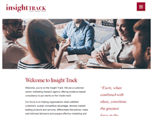 Tablet Screenshot of insighttrack.co.uk